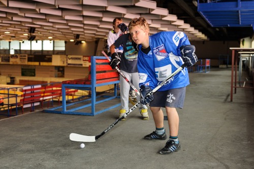 Summer hockey school